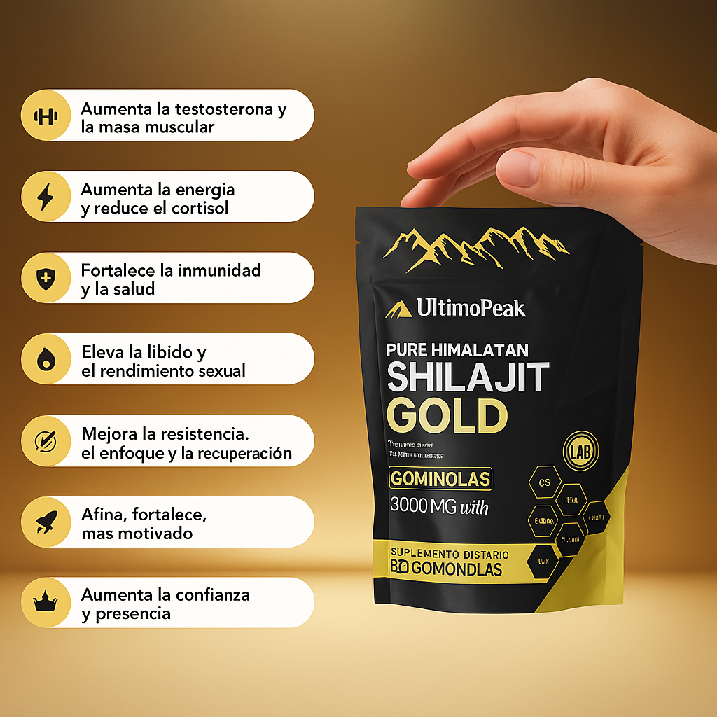 Gomitas de Shilajit puro ULTIMOPEAK™
