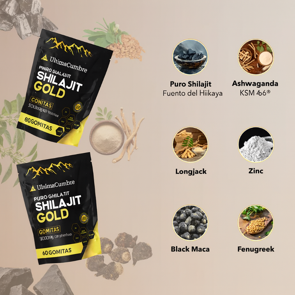 Gomitas de Shilajit puro ULTIMOPEAK™