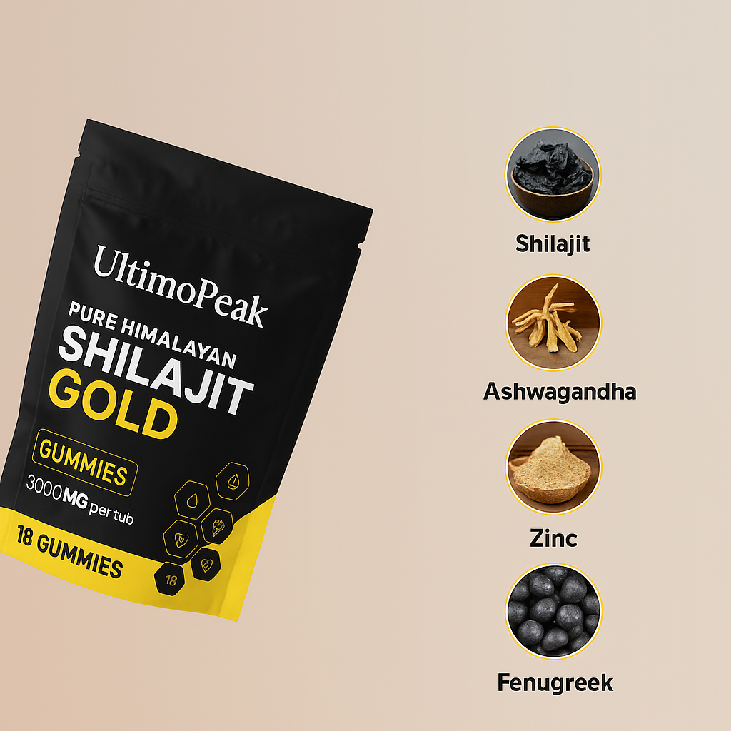 Gomitas de Shilajit puro ULTIMOPEAK™