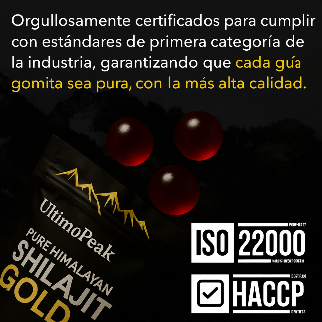 Gomitas de Shilajit puro ULTIMOPEAK™